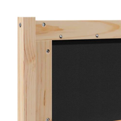 Облегалка за глава Друг Кафяво 120 cm Борово дърво масив