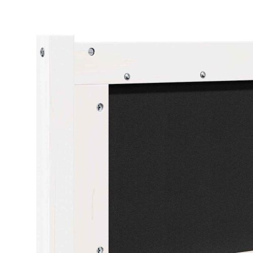 Облегалка за глава Друг Бяло 120 cm Борово дърво масив