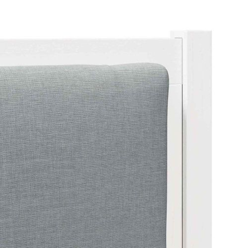 Облегалка за глава Друг Бяло 90 cm Борово дърво масив