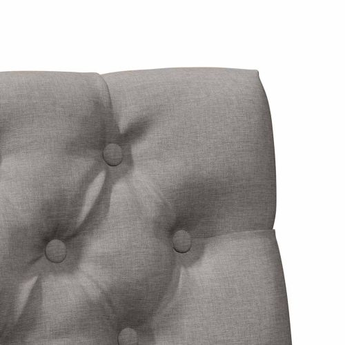 Тапицирана табла Таупе 75 cm Солидно борово дърво