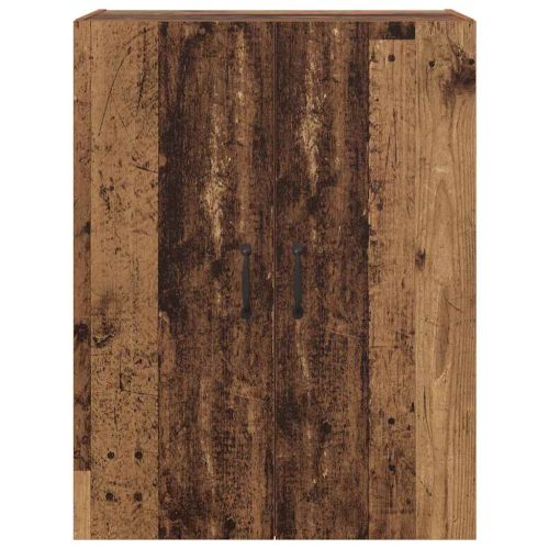 Стенен шкаф Старо дърво 69,5 x 34 x 90 см Инженерно дърво