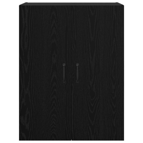 Стенен шкаф Черния дъб 69,5 x 34 x 90 см Инженерно дърво