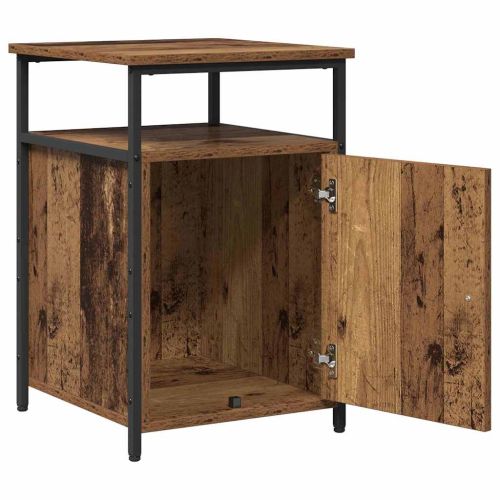 Нощен шкаф старо дърво Инженерно дърво