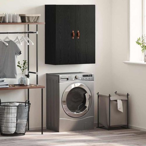 Стенен шкаф Черния дъб 69,5 x 34 x 90 см Инженерно дърво