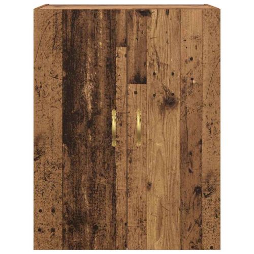 Стенен шкаф Старо дърво 69,5 x 34 x 90 см Инженерно дърво