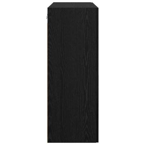 Стенен шкаф Черния дъб 69,5 x 34 x 90 см Инженерно дърво