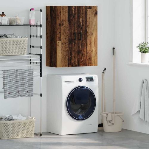 Стенен шкаф Старо дърво 69,5 x 34 x 90 см Инженерно дърво