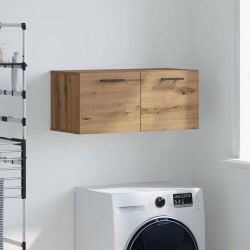 Стенен шкаф дъб артизан 80 x 36.5 x 35 cm Инженерно дърво