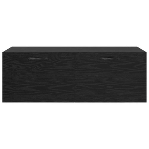 Стенно шкафче Черния дъб 100 x 36,5 x 35 cm Инженерно дърво