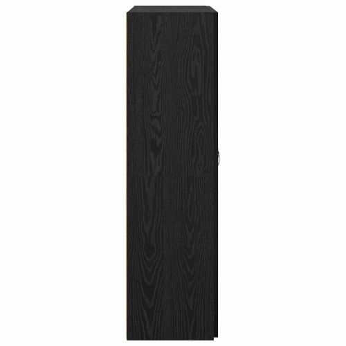 Офис шкаф с рафт с врата Дъб 60 x 32 x 115 cm Инженерно дърво