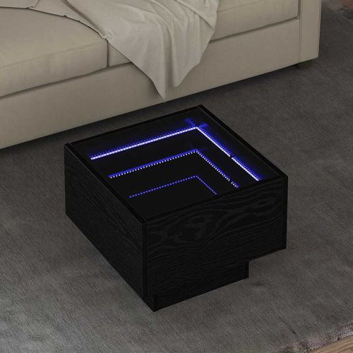 Масичка за кафе Черен дъб 40 x 40 x 30 cm Инженерно дърво