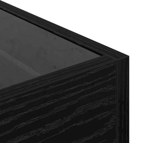 Масичка за кафе Черен дъб 40 x 40 x 30 cm Инженерно дърво