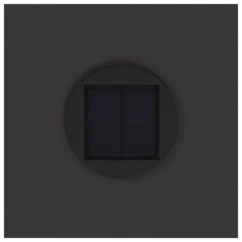 Слънчев LED светлинен указател 2 pcs Черно