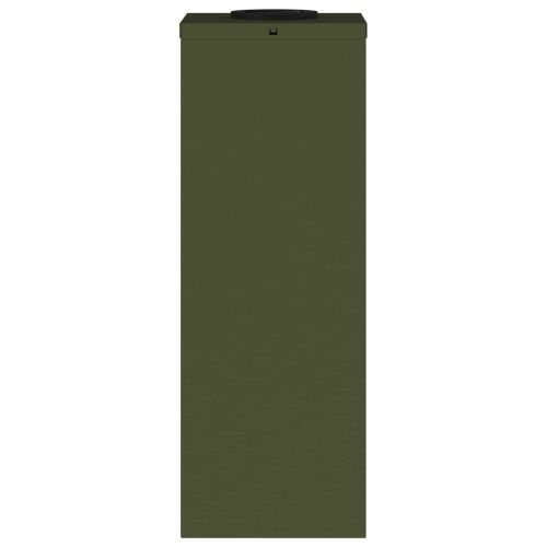 Слънчев LED светлинен указател 2 pcs Маслинено зелено