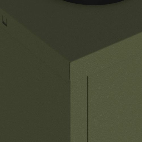 Слънчев LED светлинен указател 2 pcs Маслинено зелено