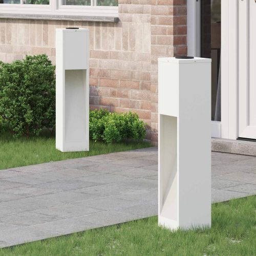 Слънчев LED светлинен указател 2 pcs Бяло