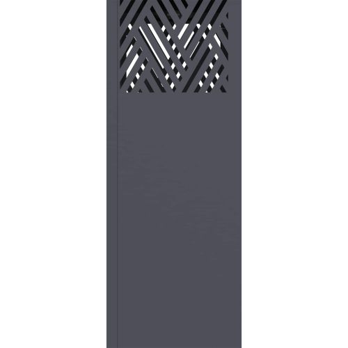 Соларна LED светлина за пътека 2 pcs Антрацит