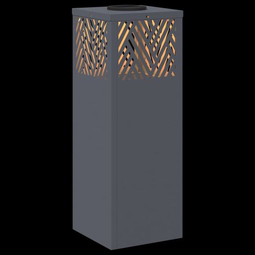 Соларна LED светлина за пътека 2 pcs Антрацит