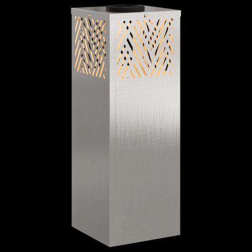 Соларна LED светлина за пътека 2 pcs Сребрист