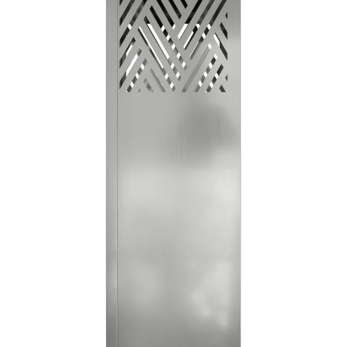 Соларна LED светлина за пътека 2 pcs Сребрист Галванизирана