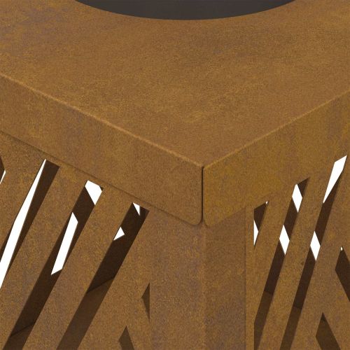 Соларна LED светлина за пътека 2 pcs Бронзов Патинираща стомана