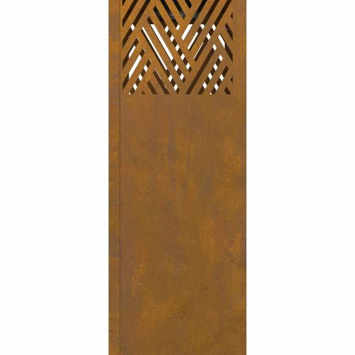 Соларна LED светлина за пътека 2 pcs Бронзов Патинираща стомана