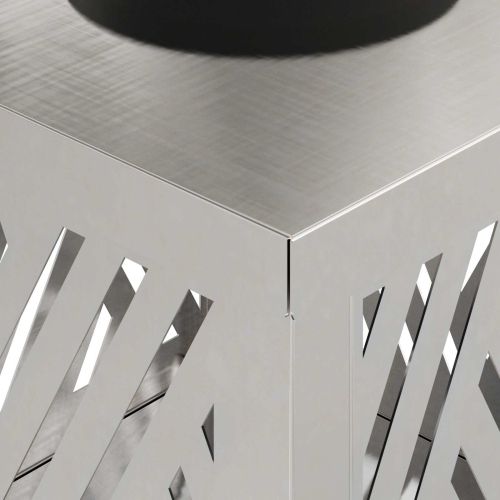 Соларна LED светлина за пътека 2 pcs Сребрист