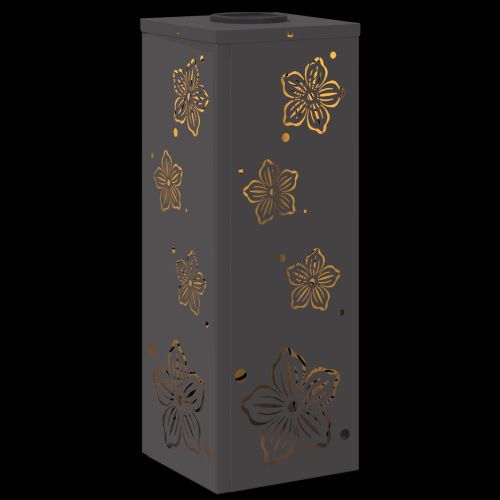 Соларна LED светлина за пътека 2 pcs Черно