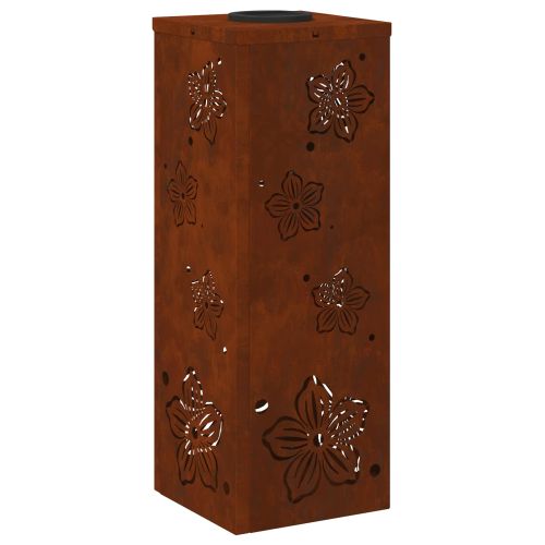 Соларна LED светлина за пътека 2 pcs Кортен стомана