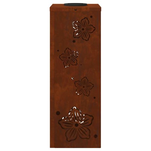 Соларна LED светлина за пътека 2 pcs Кортен стомана