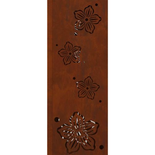 Соларна LED светлина за пътека 2 pcs Кортен стомана