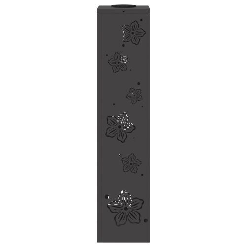 Соларна LED светлина за пътека 2 pcs Черно