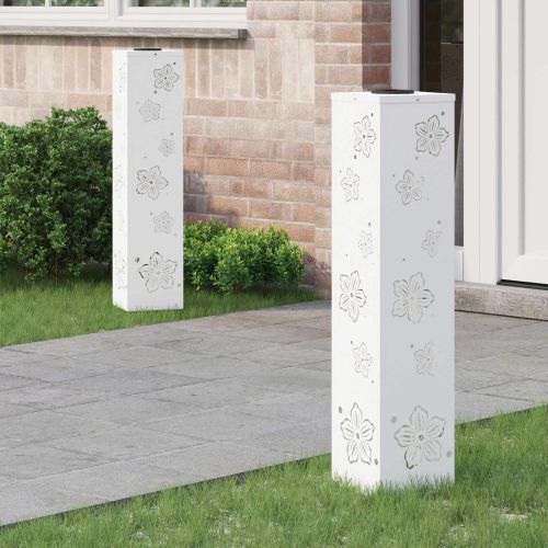 Соларна LED светлина за пътека 2 pcs Бяло