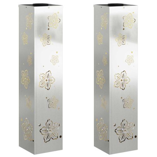 Соларна LED светлина за пътека 2 pcs Галванизирана