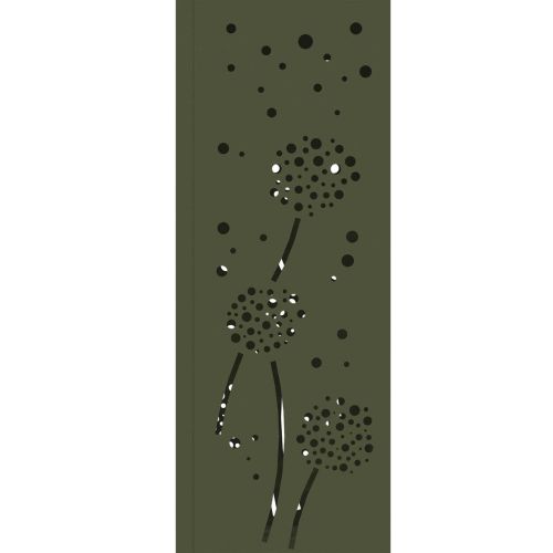 Соларна LED светлина за пътека 2 pcs Маслинено зелено