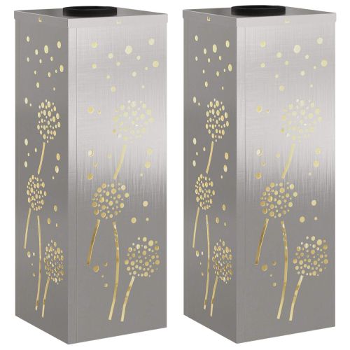 Соларна LED светлина за пътека 2 pcs Неръждаема стомана