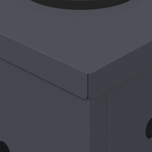 Соларна LED светлина за пътека 2 pcs Антрацит