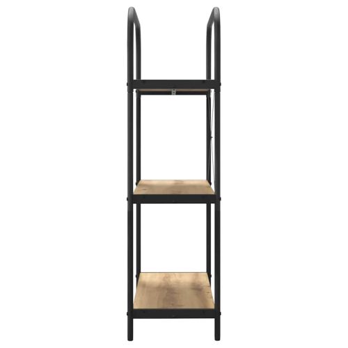 Рафт за книги Дъб 80 x 30 x 109 см Инженерно дърво