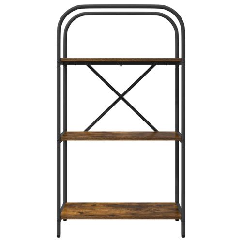 Рафт за книги Димян дъб 60 x 30 x 109 см Инженерно дърво