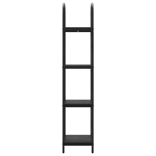 Рафт за книги Черния дъб 40 x 30 x 146 см Инженерно дърво