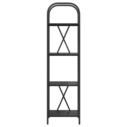 Рафт за книги Черния дъб 40 x 30 x 146 см Инженерно дърво