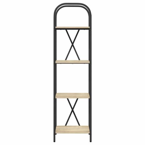 Рафт за книги Сонома дъб 40 x 30 x 146 см Инженерно дърво