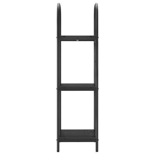 Рафт за книги Черния дъб 40 x 30 x 109 см Инженерно дърво