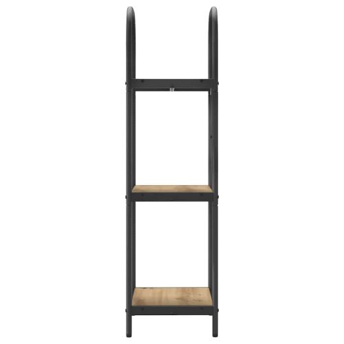 Рафт за книги Дъб 40 x 30 x 109 см Инженерно дърво