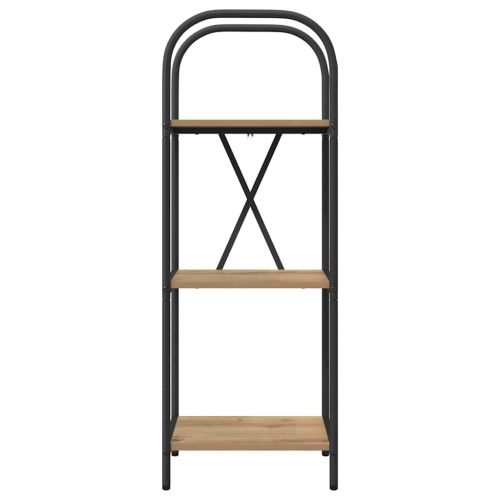 Рафт за книги Дъб 40 x 30 x 109 см Инженерно дърво