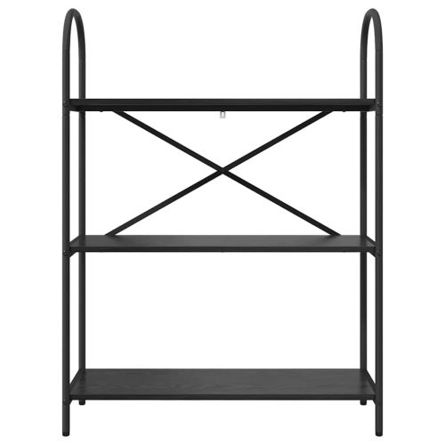 Рафт за книги Черния дъб 80 x 30 x 109 см Инженерно дърво