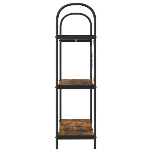 Рафт за книги Димян дъб 80 x 30 x 109 см Инженерно дърво