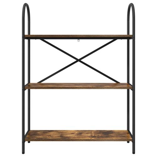 Рафт за книги Димян дъб 80 x 30 x 109 см Инженерно дърво