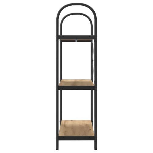 Рафт за книги Дъб 80 x 30 x 109 см Инженерно дърво