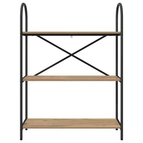 Рафт за книги Дъб 80 x 30 x 109 см Инженерно дърво